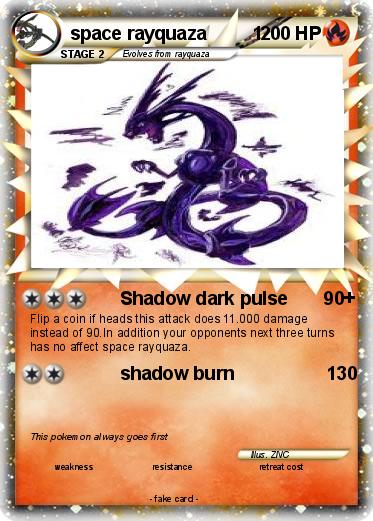 Pokemon space rayquaza         1