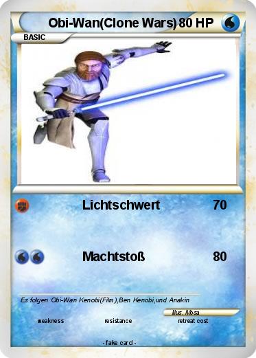 Pokemon Obi-Wan(Clone Wars)