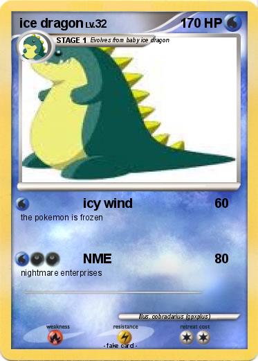Pokemon ice dragon