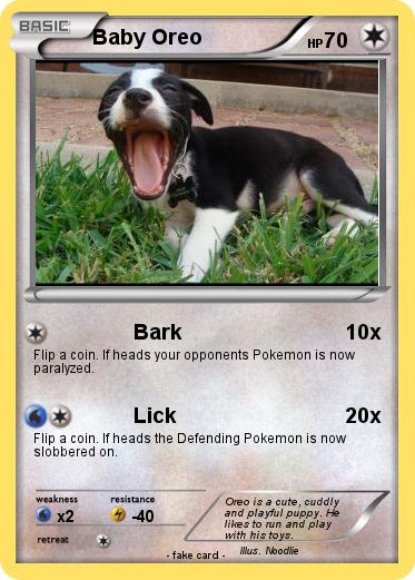 Pokemon Baby Oreo