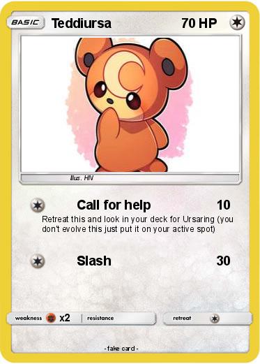 Pokemon Teddiursa