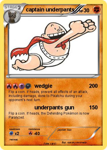 Pokemon captain underpants