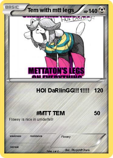 Pokemon Tem with mtt legs