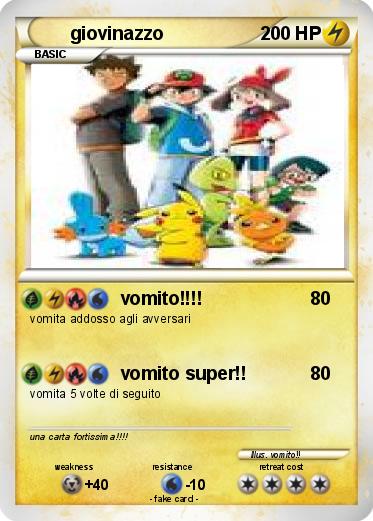 Pokemon giovinazzo