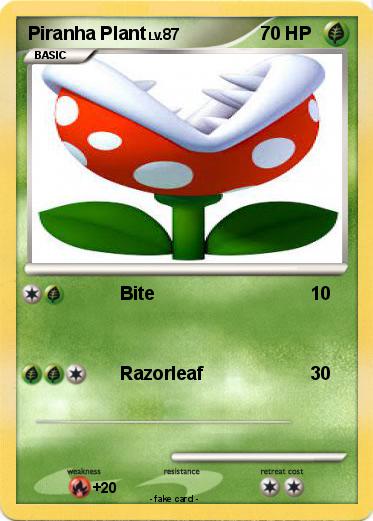 Pokemon Piranha Plant