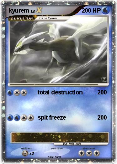Pokemon kyurem