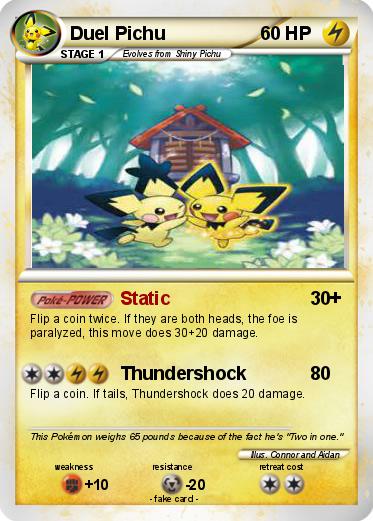 Pokemon Duel Pichu