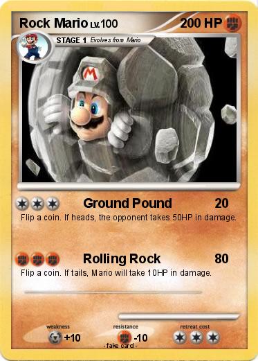 Pokemon Rock Mario