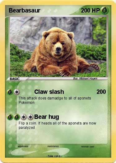 Pokemon Bearbasaur