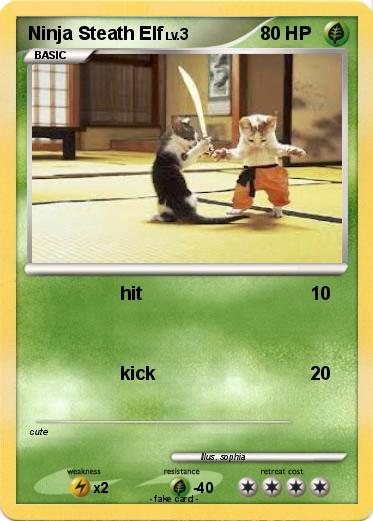 Pokemon Ninja Steath Elf