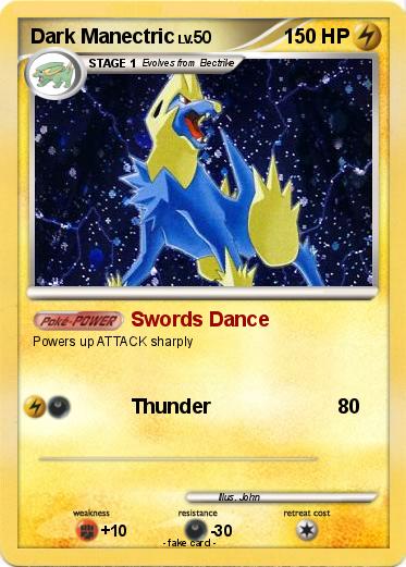 Pokemon Dark Manectric