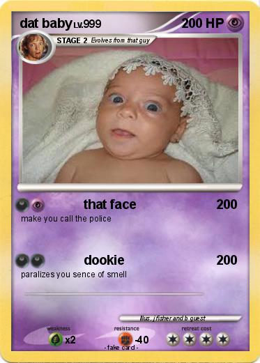 Pokemon dat baby