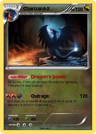 Pokemon Charizard-X