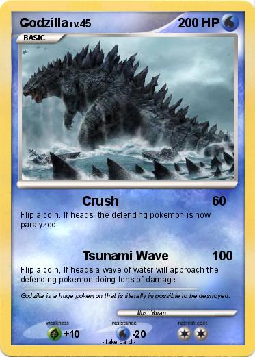Pokemon Godzilla