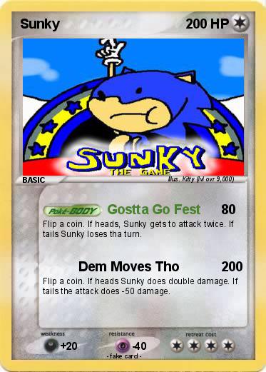 Pokemon SUNKY THE GAME