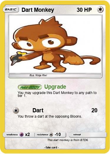 Pokemon Dart Monkey