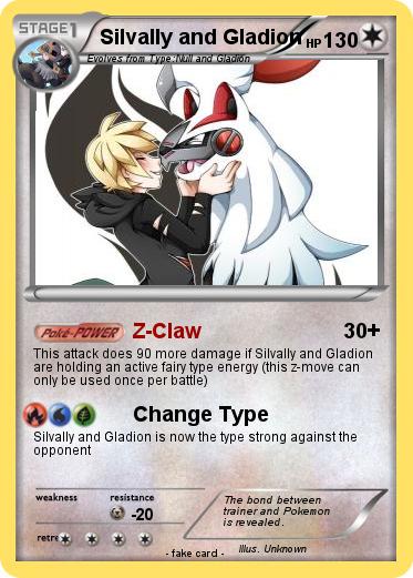 Pokemon Silvally and Gladion