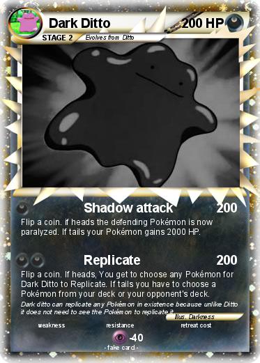 Pokemon Dark Ditto