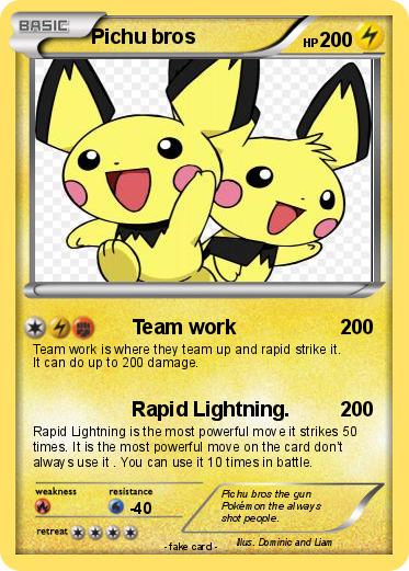 Pokemon Pichu bros