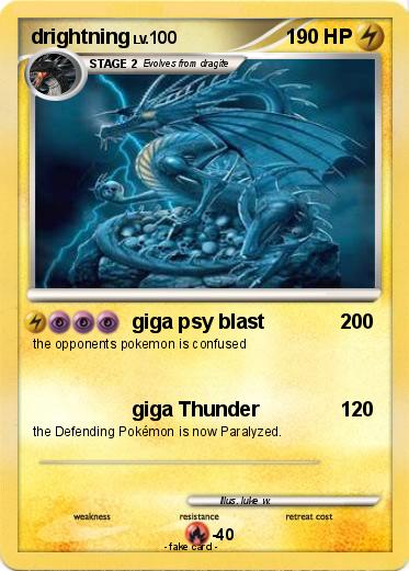 Pokemon drightning