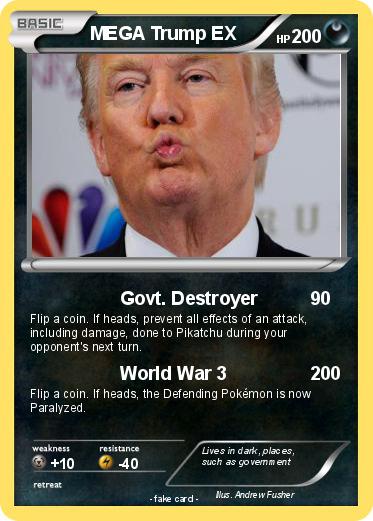 Pokemon MEGA Trump EX