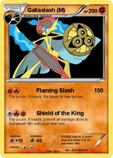 Pokemon Gallaslash (M)