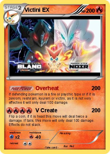 Pokemon Victini EX