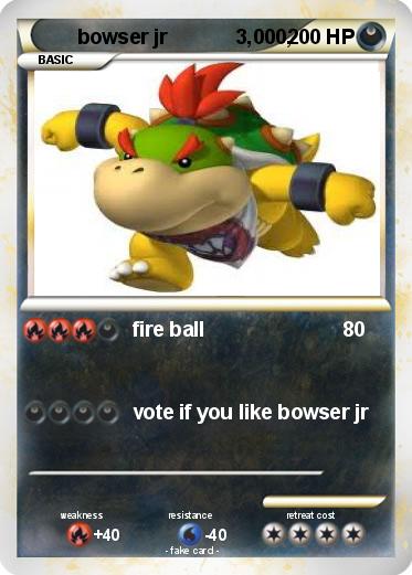Pokemon bowser jr            3,000,
