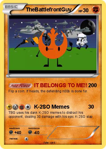Pokemon TheBattlefrontGuy