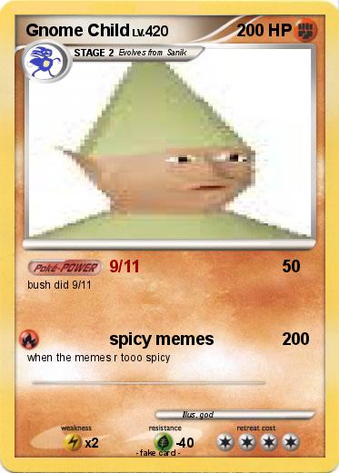 Pokemon Gnome Child