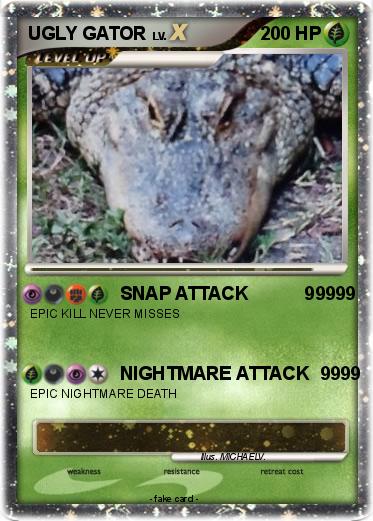 Pokemon UGLY GATOR