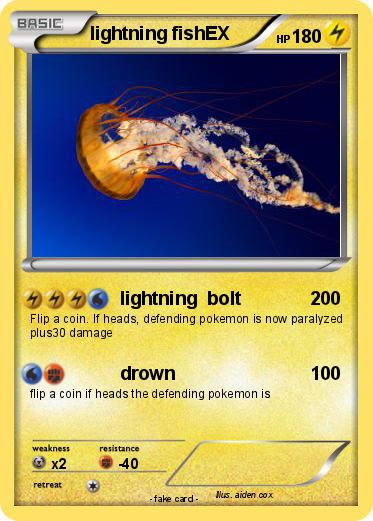Pokemon lightning fishEX