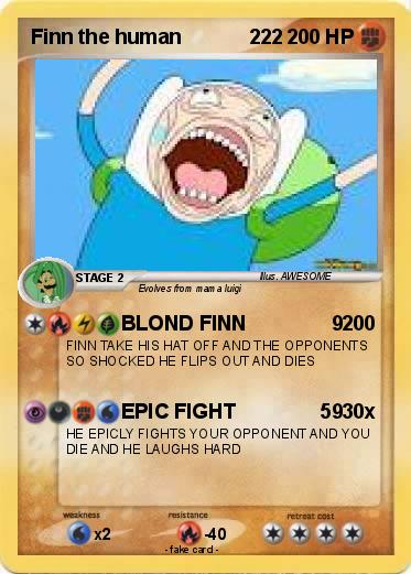 Pokemon Finn the human            222