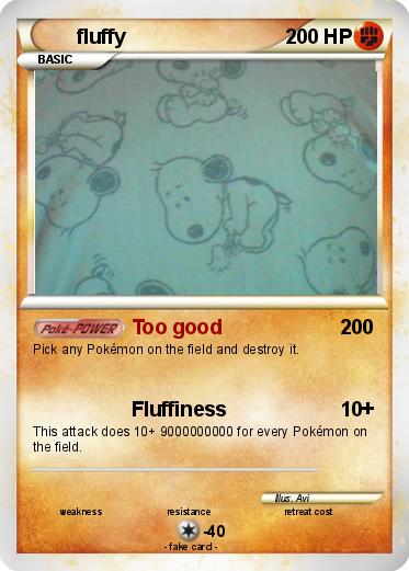 Pokemon fluffy