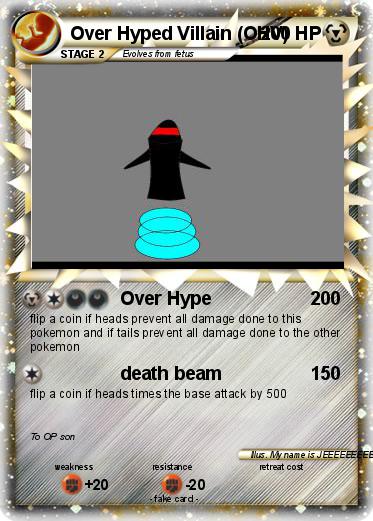 Pokemon Over Hyped Villain (OHV)