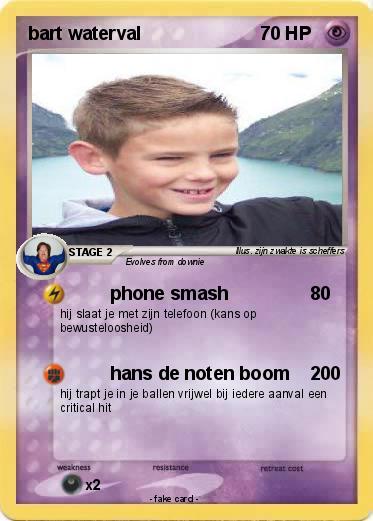Pokemon bart waterval