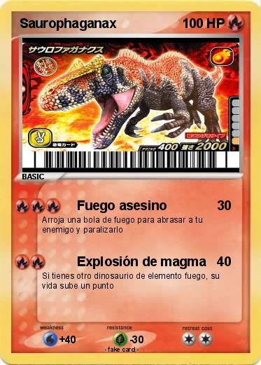 Pokemon Saurophaganax