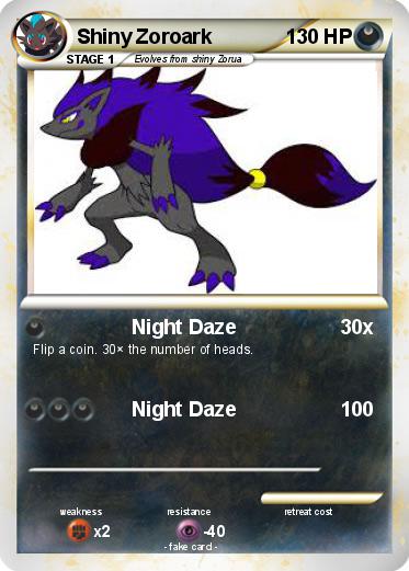 Pokemon Shiny Zoroark