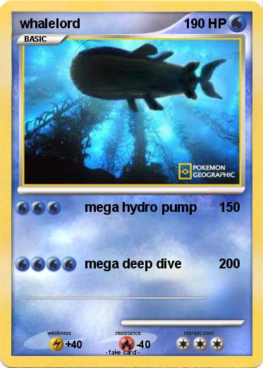 Pokemon whalelord