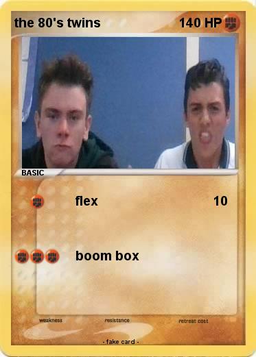Pokemon the 80's twins