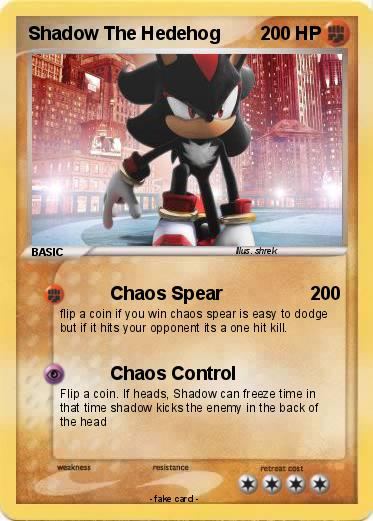 Pokemon Shadow The Hedehog