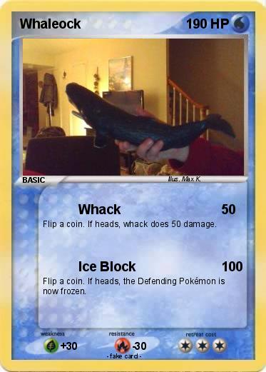 Pokemon Whaleock