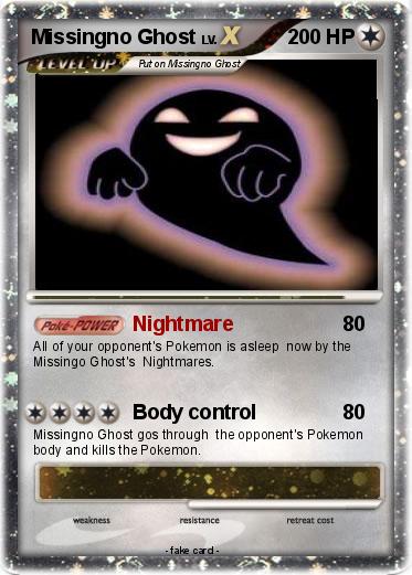 Pokemon Missingno Ghost