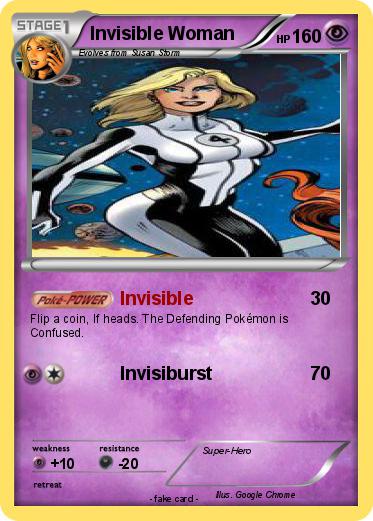 Pokemon Invisible Woman