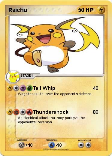 Pokemon Raichu