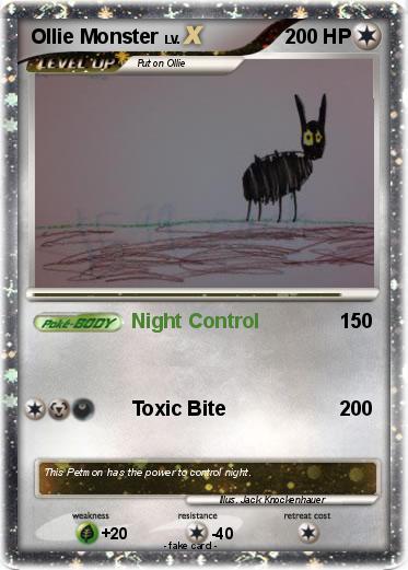 Pokemon Ollie Monster