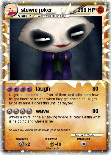 Pokemon stewie joker