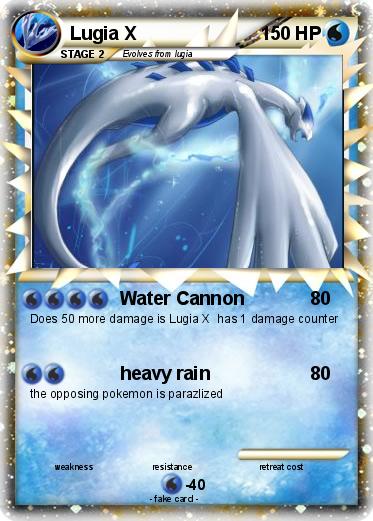 Pokemon Lugia X