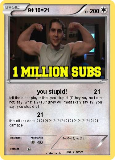 Pokemon 9+10=21