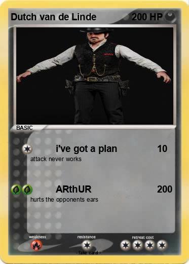 Pokemon Dutch van de Linde